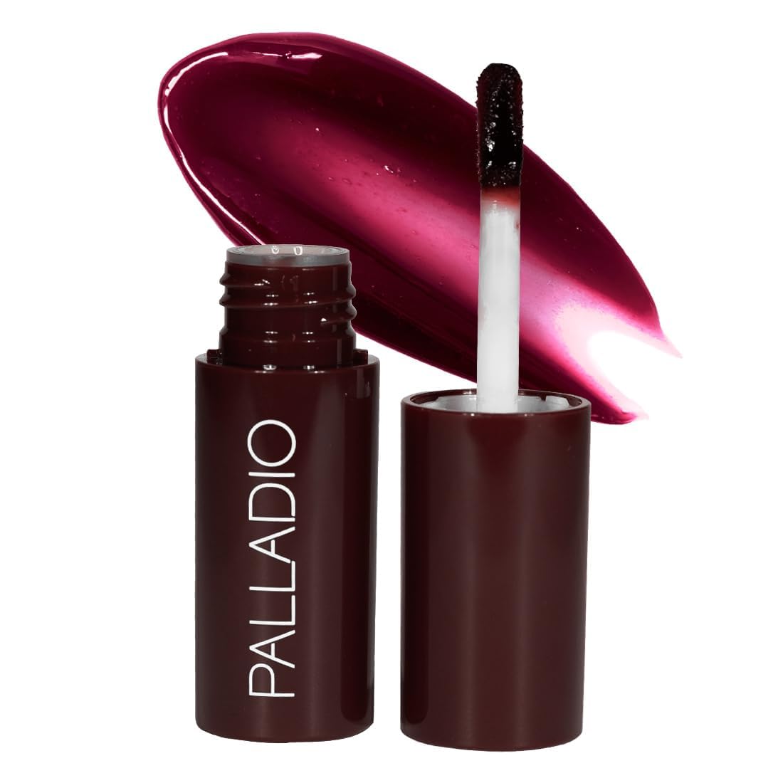Palladio Jelly Tint - Vivid Color Liquid Stain for Cheeks & Lips | Lightweight, Non-Sticky, Cherry Rose