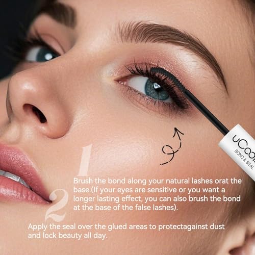 uCoolMe Lash Bond and Seal Glue - Waterproof 10ML - Black