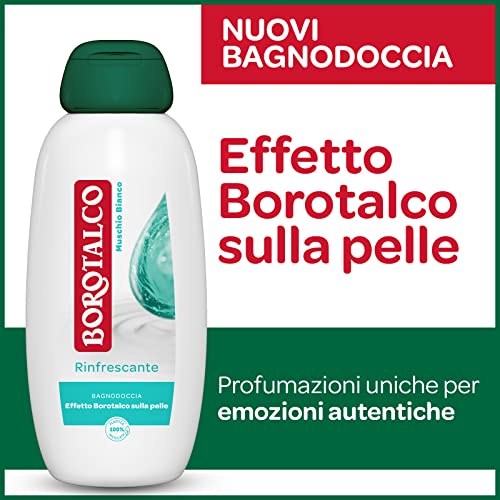 Borotalco Refreshing Bath Foam with White Musk - 600ml (20.28 fl. oz)