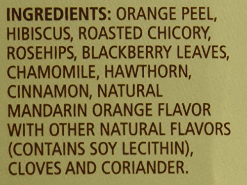 Celestial Seasonings Mandarin Orange Spice Herbal Tea - 25 Bags (Pack of 2)