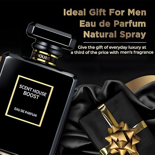 Men's Eau de Parfum Vanilla Sandalwood Cologne - Long Lasting Fragrance
