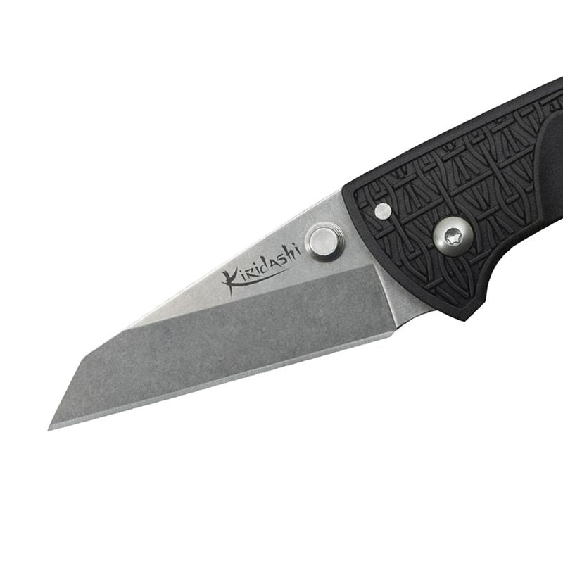Cold Steel Kiridashi 2.5" 4034SS Sheepsfoot Blade 4" Griv-Ex Handle Everyday Carry Utility Tactical Folding Knife, Blister Pack