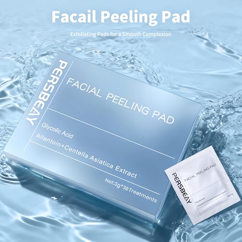 Glycolic Acid Exfoliating Pads for Radiant Skin - 30 Treatments