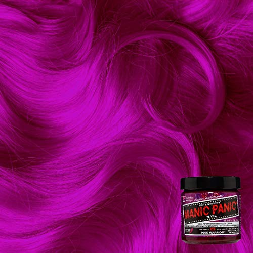 Manic Panic Pink Warrior Semi Permanent Hair Dye - 4 oz