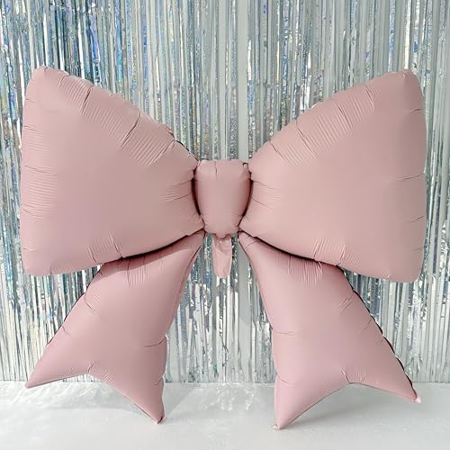 Pink Bow & Pickle Balloons Set - Kind of a Big Dill Party Decor