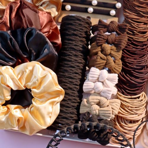 GUOXI 1163PCS Hair Accessories Set for Women - Scrunchies, Ponytail Holders & Hair Ties