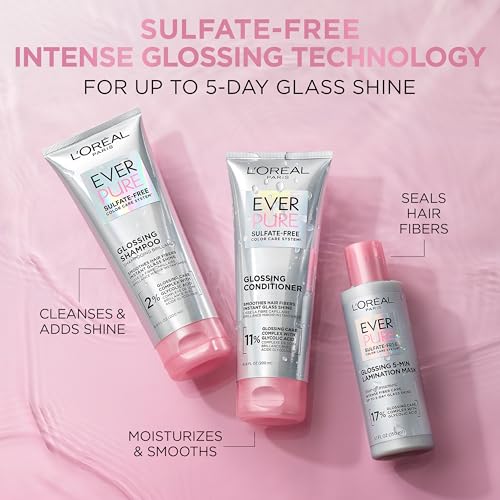L'Oreal Paris EverPure Glossing Shampoo & Conditioner Set - 13.6 Fl Oz
