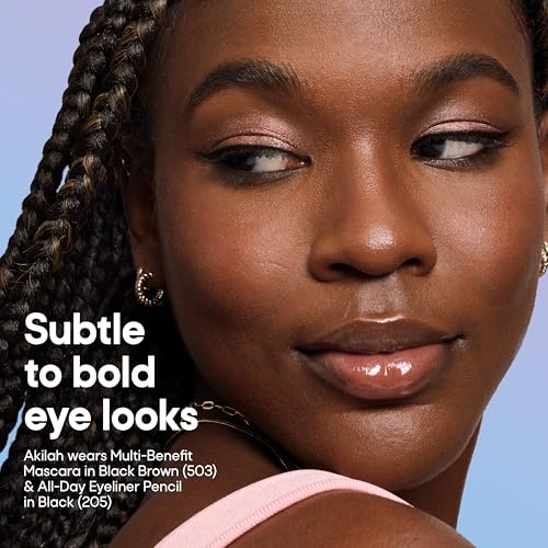Almay Multi-Benefit Mascara & Eyeliner Pencil Duo, Black Brown