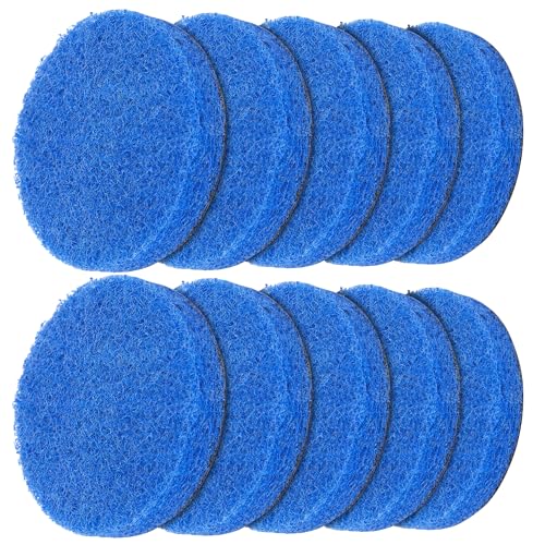 MR.SIGA Non-Scratch Pad Refills for Electric Spin Scrubber - 10 Pack