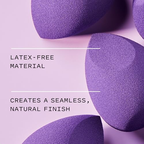 Keys Soulcare Vegan Makeup Blending Sponge - Angled for Precise Application
