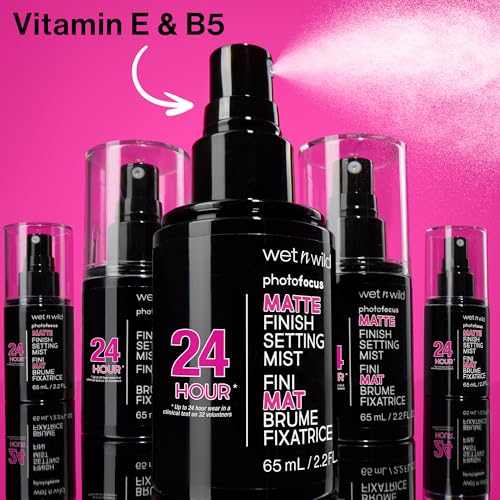Wet n Wild Matte Finish Setting Mist - 16HR Long-Lasting Spray