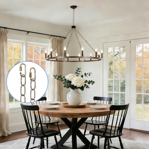 Garini 6 Feet Adjustable Aged Gold Pendant Light Chain