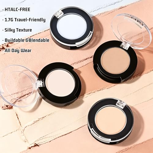 Light Blue Matte Eyeshadow for Mature Skin - High Pigment & Blendable