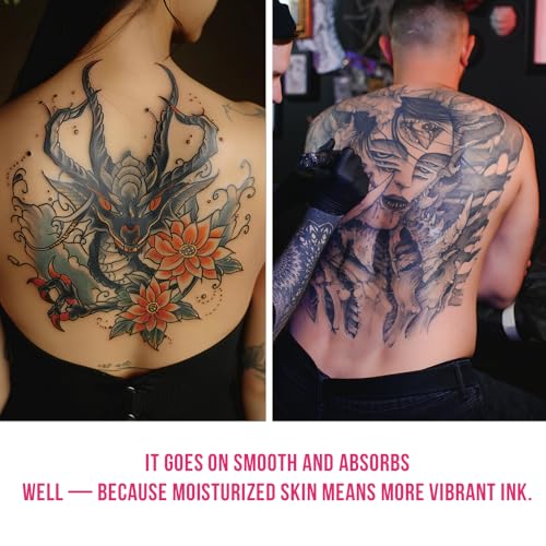 Jeallis Pink Tattoo Ointment - Natural Aftercare Cream 6oz