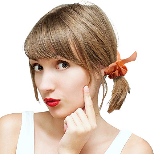 ANBALA C-6 Silk Chiffon Scrunchies Set 18 Pcs Hair Accessories with Bow for Women & Girls