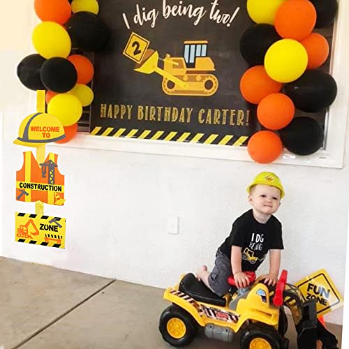 Construction Zone Door Sign - Kids Birthday Party Decoration