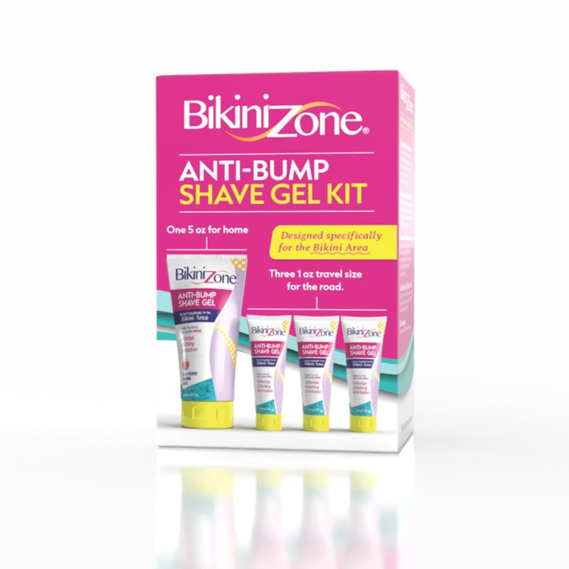 Bikini Zone Anti-Bump Shave Gel for Sensitive Areas, 6.5 Oz, 1 Pack