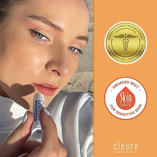 Cleure Organic Lip Balm 3 Pack - Fragrance & Flavor Free Hydration