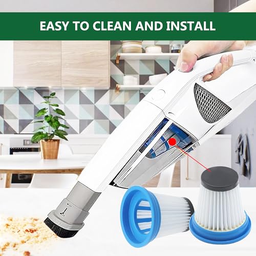 4-Pack HEPA Replacement Filters for Kenmore DS1030 & DS1020 Vacuum