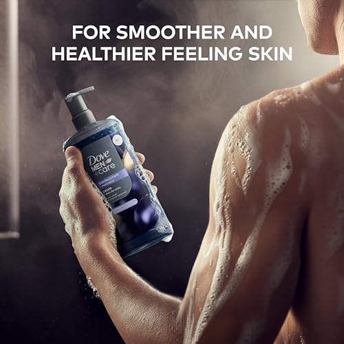 Dove Men+Care Blackcurrant & Cedarwood Body Wash, 26 oz - Moisturizing Cleanse for Dry Skin