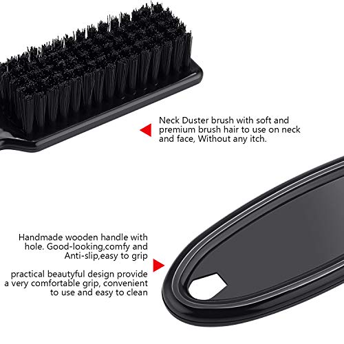 Boao Barber Clipper Cleaning Brush Set - 3 Pieces Nylon Brushes