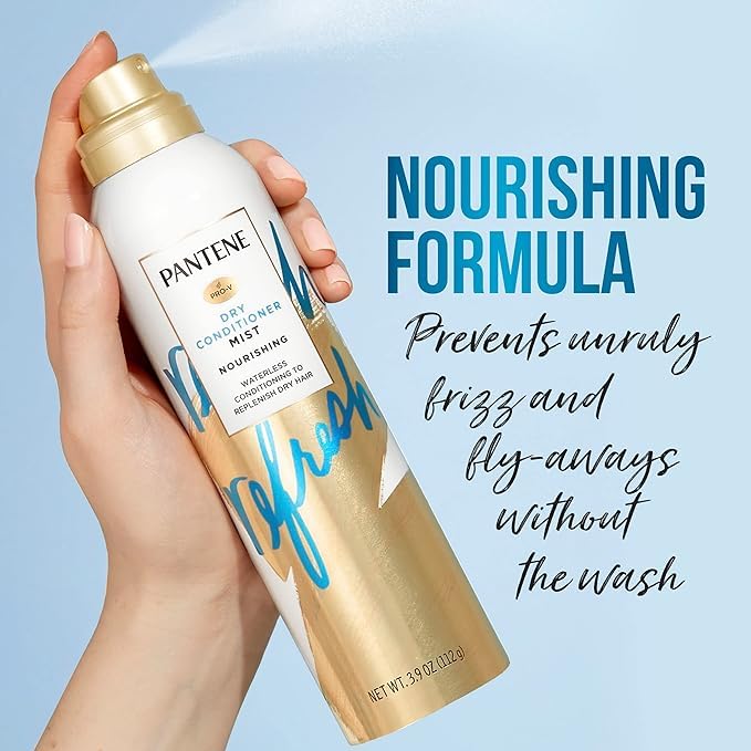 Pantene Dry Conditioner Mist Spray 3.9oz - Hydration & Frizz Control