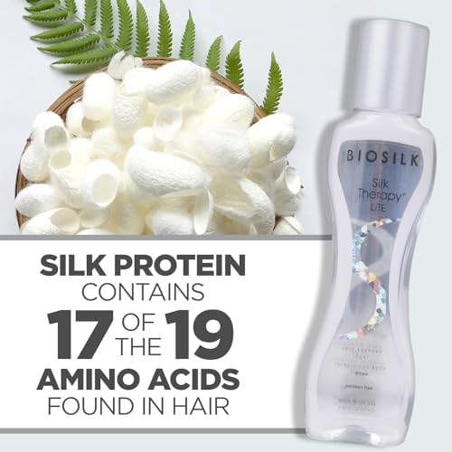 BioSilk Silk Therapy Lite Leave-In Treatment for Fine Hair - 2.26 Oz
