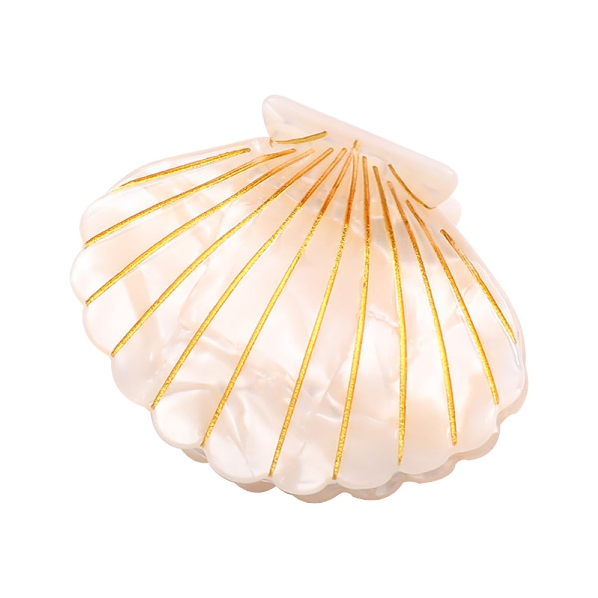 Shell Claw Clip - Acetate Hair Clips for Women | Small Blue Hair Accessory