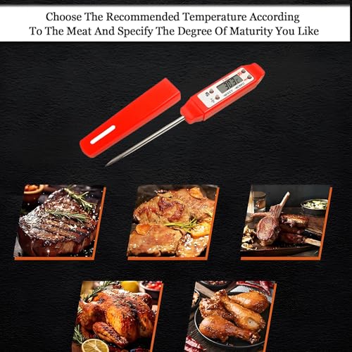 Digital Meat Thermometer - Instant Read Pen Style Kitchen Tool