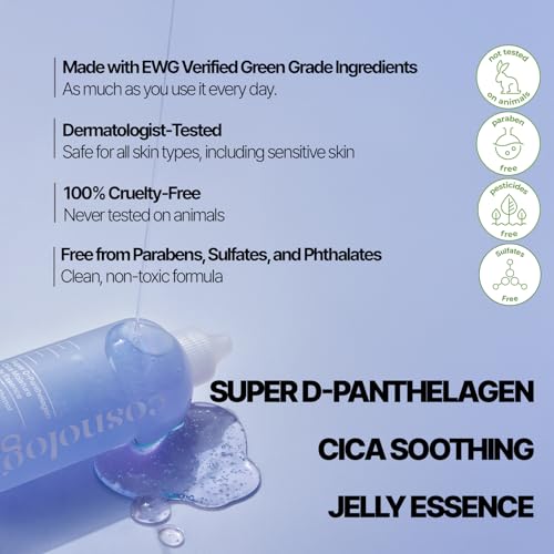 COSNOLOGY Hydrating Marine Collagen & Hyaluronic Acid Essence 150ml – Soothing Skincare for All Skin Types