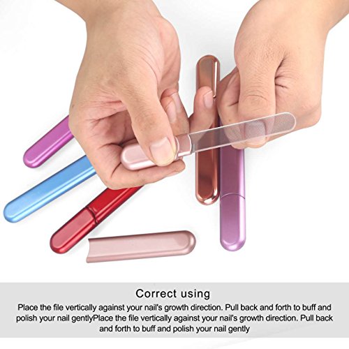 MiDenso Premium Glass Nail File - Pink (Variation: Pink)