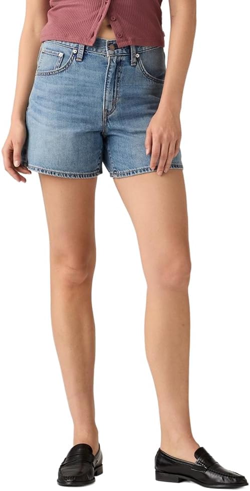 Women's Cinch Mid-Thigh Shorts - Stylish Casual Summer Wear