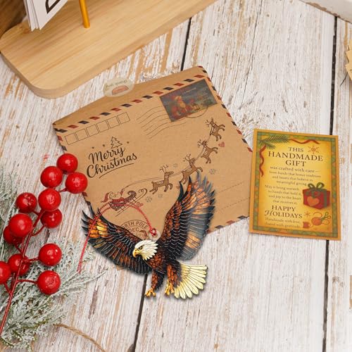 American Bald Eagle Christmas Ornament - Timeless Holiday Decor
