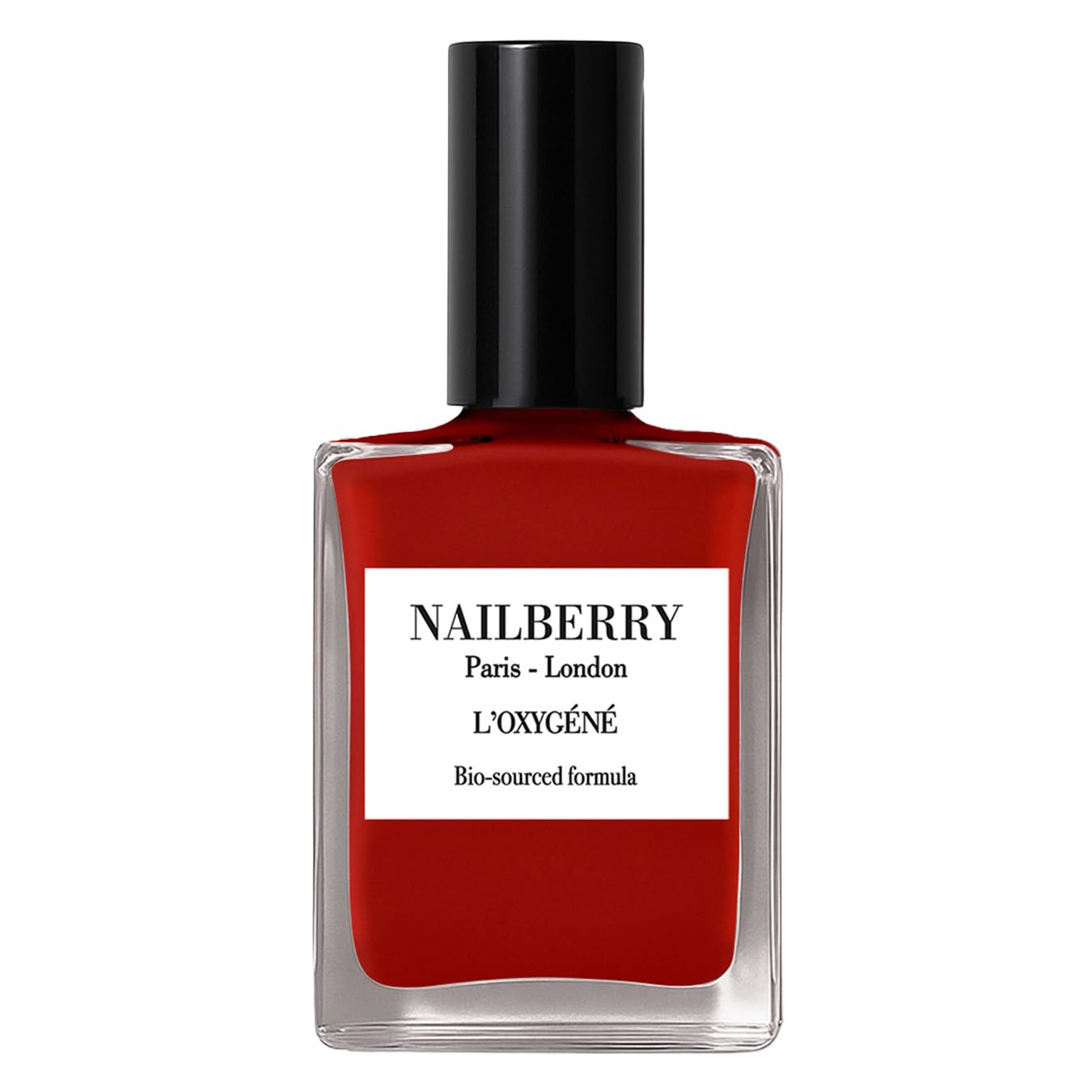 Oxygenated Nail Lacquer - Rose Blossom Pastel Pink | 12-Free Vegan Nail Polish | UV Protected Long-Wear | 15 ml