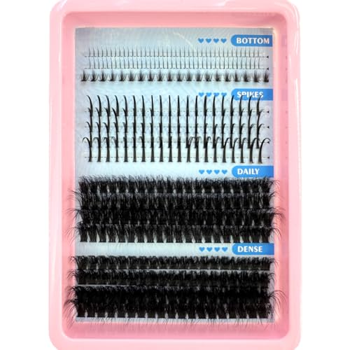 Spiky Cluster Lashes - 60D-150D Volume Eyelash Extensions