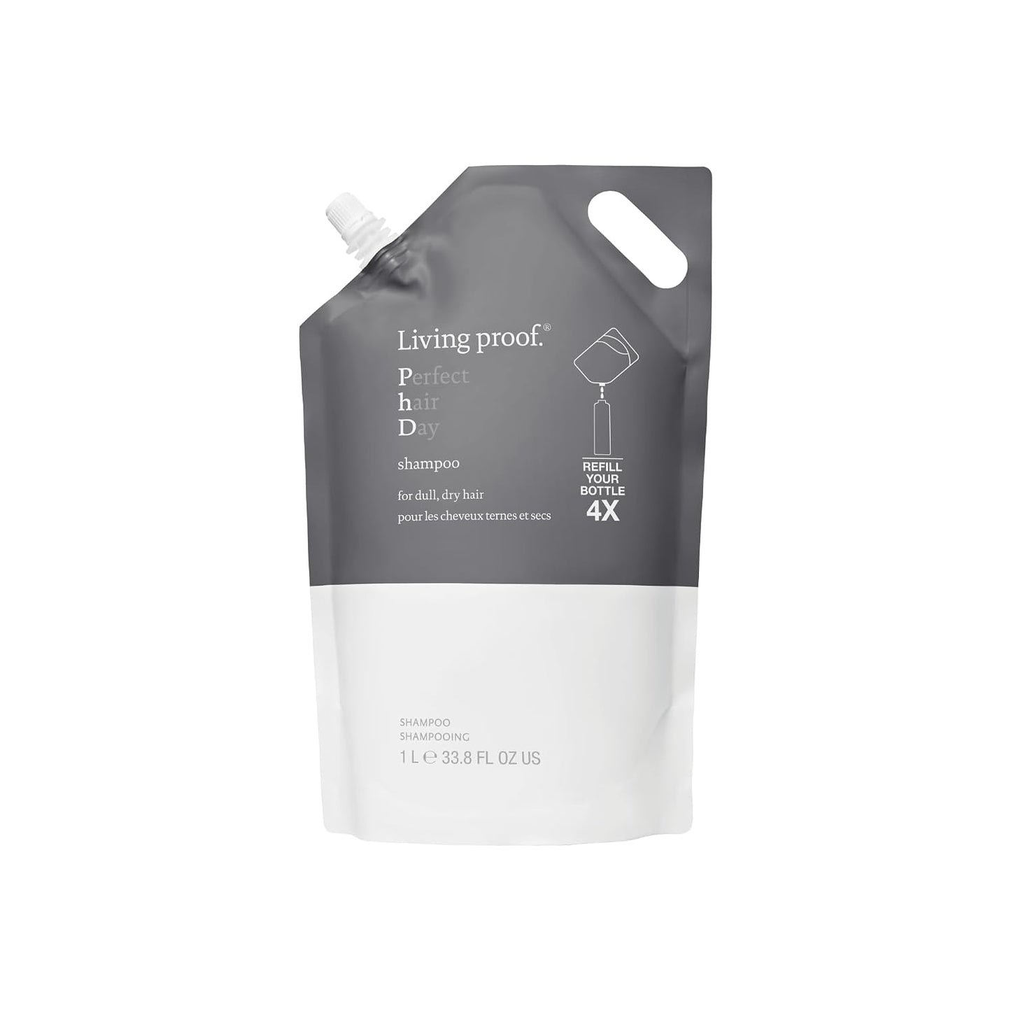 Living Proof Perfect Hair Day Shampoo - Hydrating Formula for Long-Lasting Shine | Gentle Cleansing & Luxurious Lather