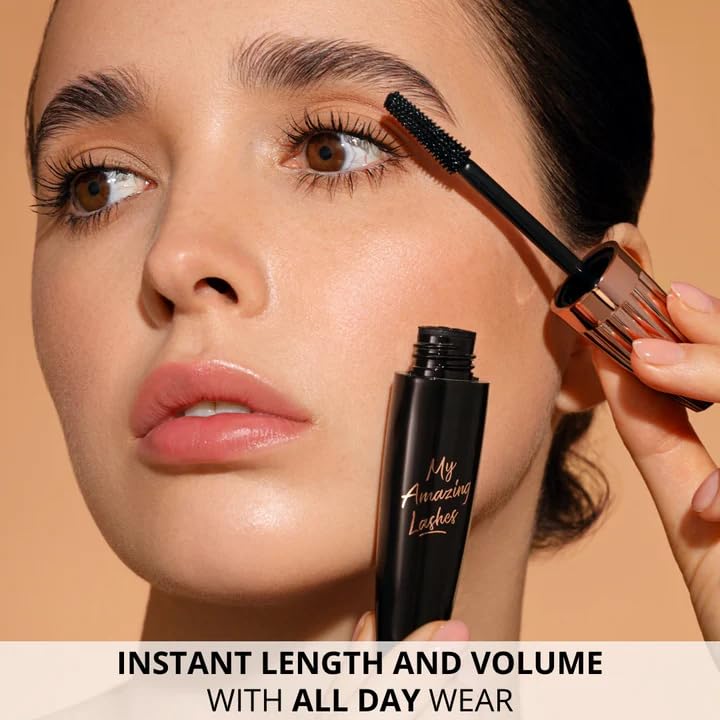 My Amazing Lashes Mascara for Older Women 60+ | Volume & Length, Smudge-Proof, Clump-Free, Black (1PCS)