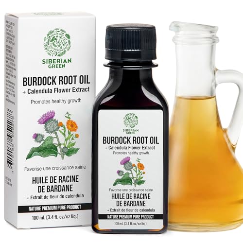 Siberian Green Burdock Oil with Calendula Flower Extract, 100ml