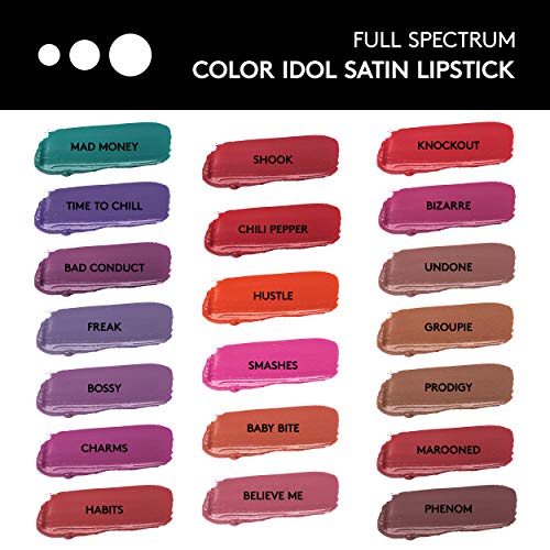COVERGIRL Full Spectrum Color Idol Satin Lipstick - Bad Conduct 0.12oz