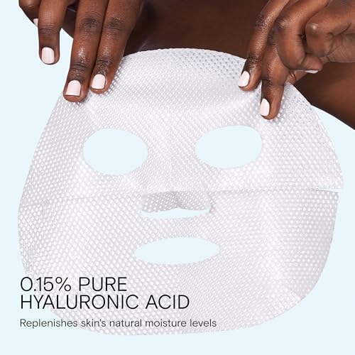 NEOSTRATA Restore Biocellulose Face Mask with Hyaluronic Acid - Hydrating for Dry Skin