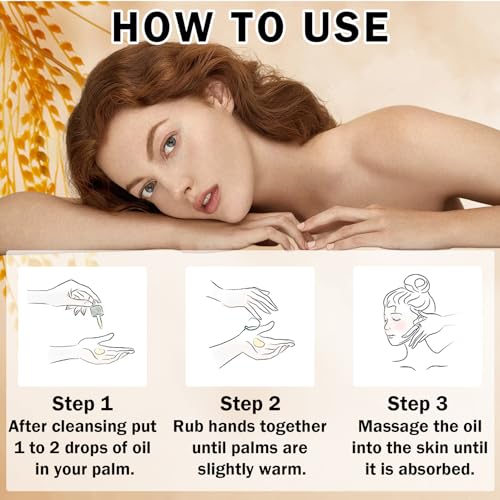 IONSGAKO White Rice Serum for Face - Deep Moisturizing & Pore Shrinking, 0.5 Oz