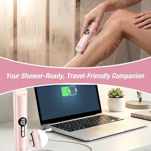 Nursetek 2-in-1 Electric Bikini Trimmer & Facial Shaver - Waterproof
