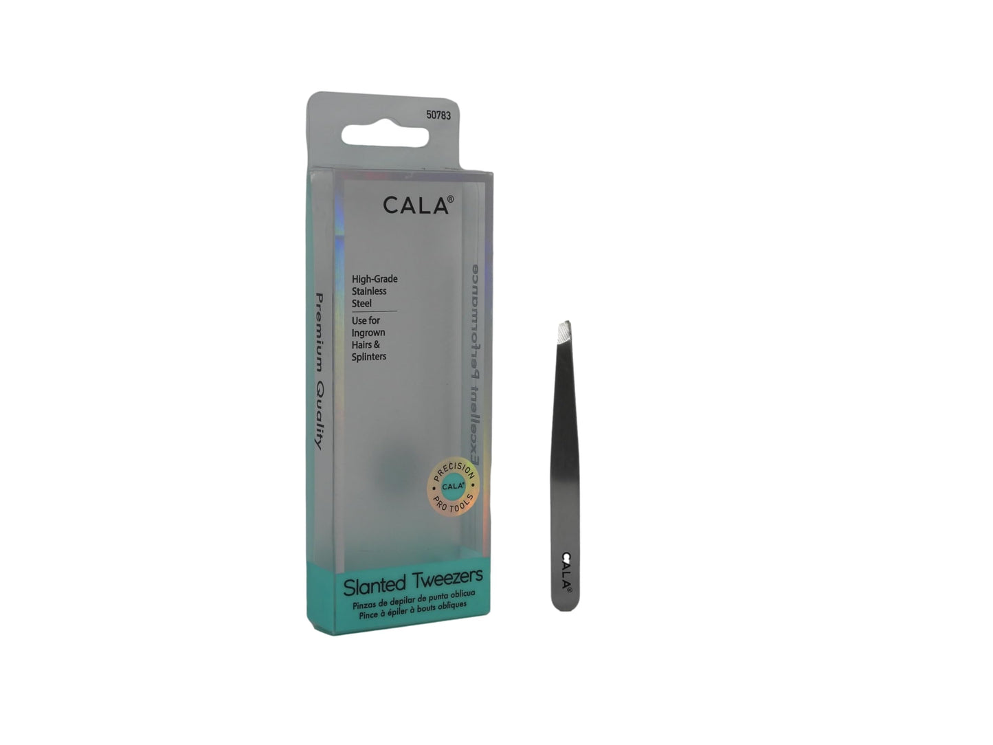 Cala Pro slant tip tweezers