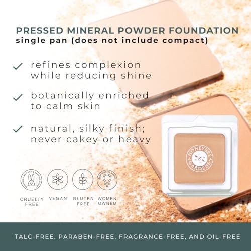 Honeybee Gardens Mineral Powder Foundation Refill - Supernatural Light