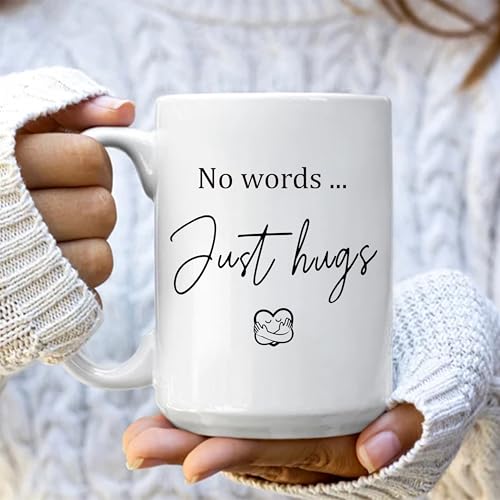 Sympathy Mug with Heartfelt Quote - 15oz Ceramic Coffee Cup