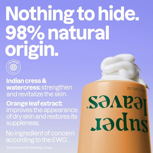 ATTITUDE EWG Verified Body Lotion | Orange Blossom & Eucalyptus, 8 Fl Oz - Vegan & Cruelty-Free Hydrating Moisturizer