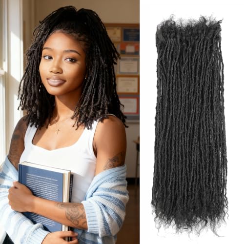 KGRT 10-Inch Handmade Sisterlocs Extensions - 100% Human Hair Microlocs