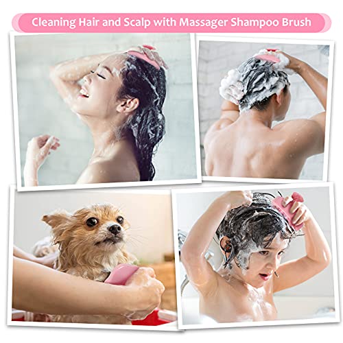 URTHEONE Scalp Massager Shampoo Brush - Soft Silicone Scrubber for Hair Growth & Dandruff Relief