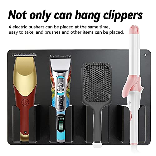 Clipper Holders for Barbers - Wall-Mounted Hair Trimmer Organizer