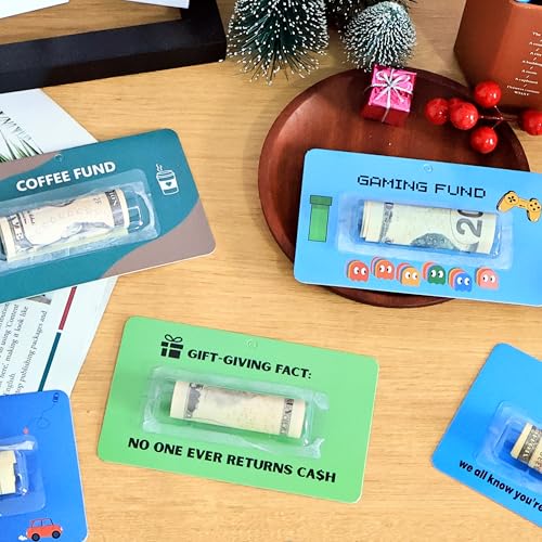 9-Pack Funny Cash Gift Cards - Creative Money Holder for Gifting
